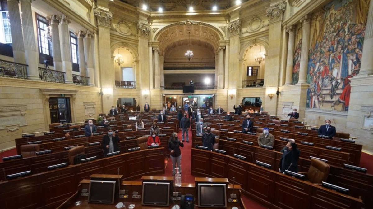 Temblor en Colombia: así fueron los daños que sufrió el Salón Elíptico del Congreso