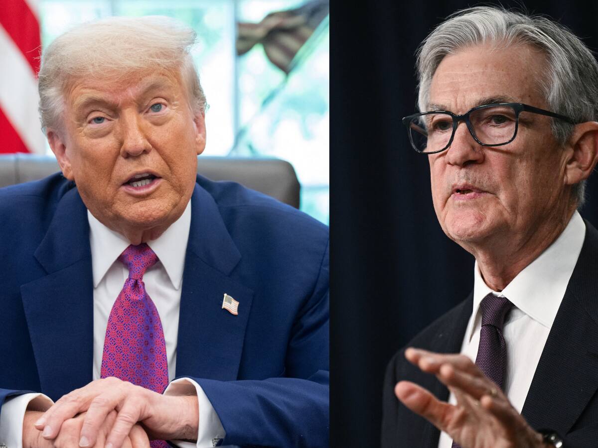 Trump llamó “imbécil” al presidente de la Reserva Federal