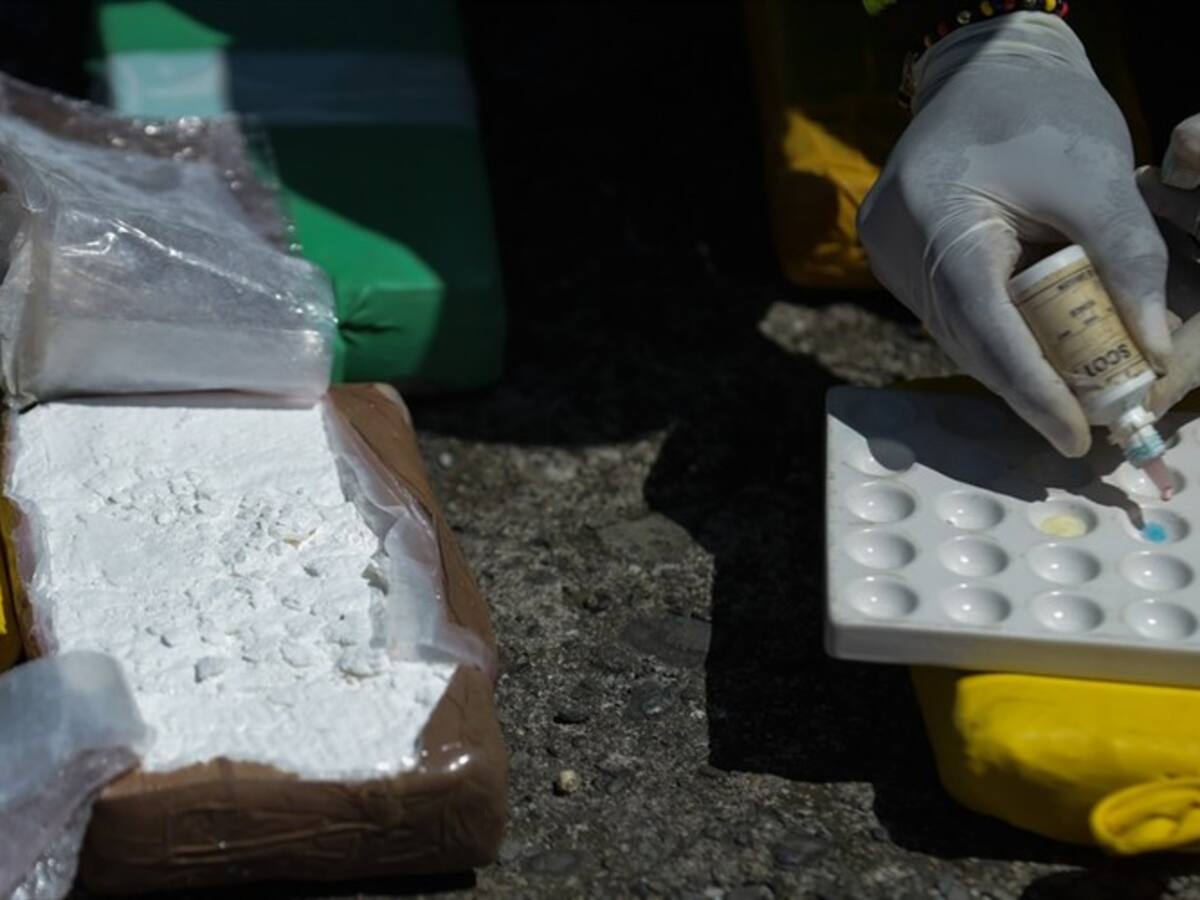 Autoridades decomisaron cargamento de droga avaluado en 55 millones de dólares