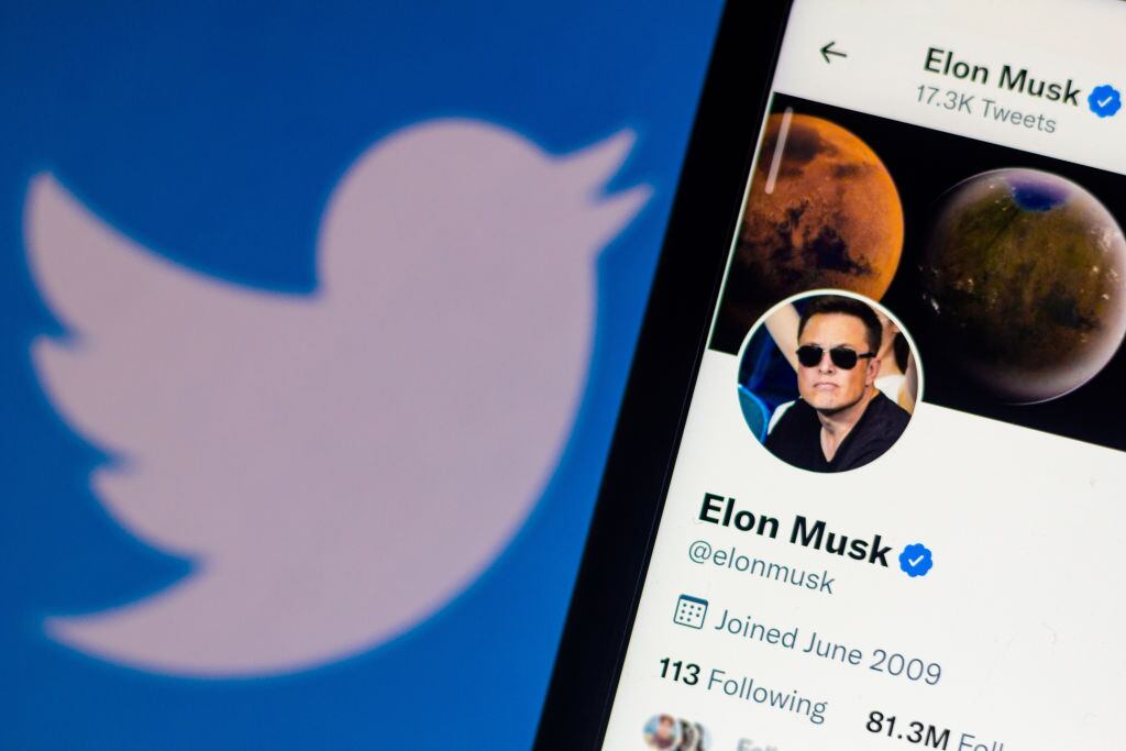 Elon Musk, el hombre más rico del mundo, anunció hoy que ha decidido detener el proceso de compra de Twitter. (Photo Illustration by Rafael Henrique/SOPA Images/LightRocket via Getty Images)