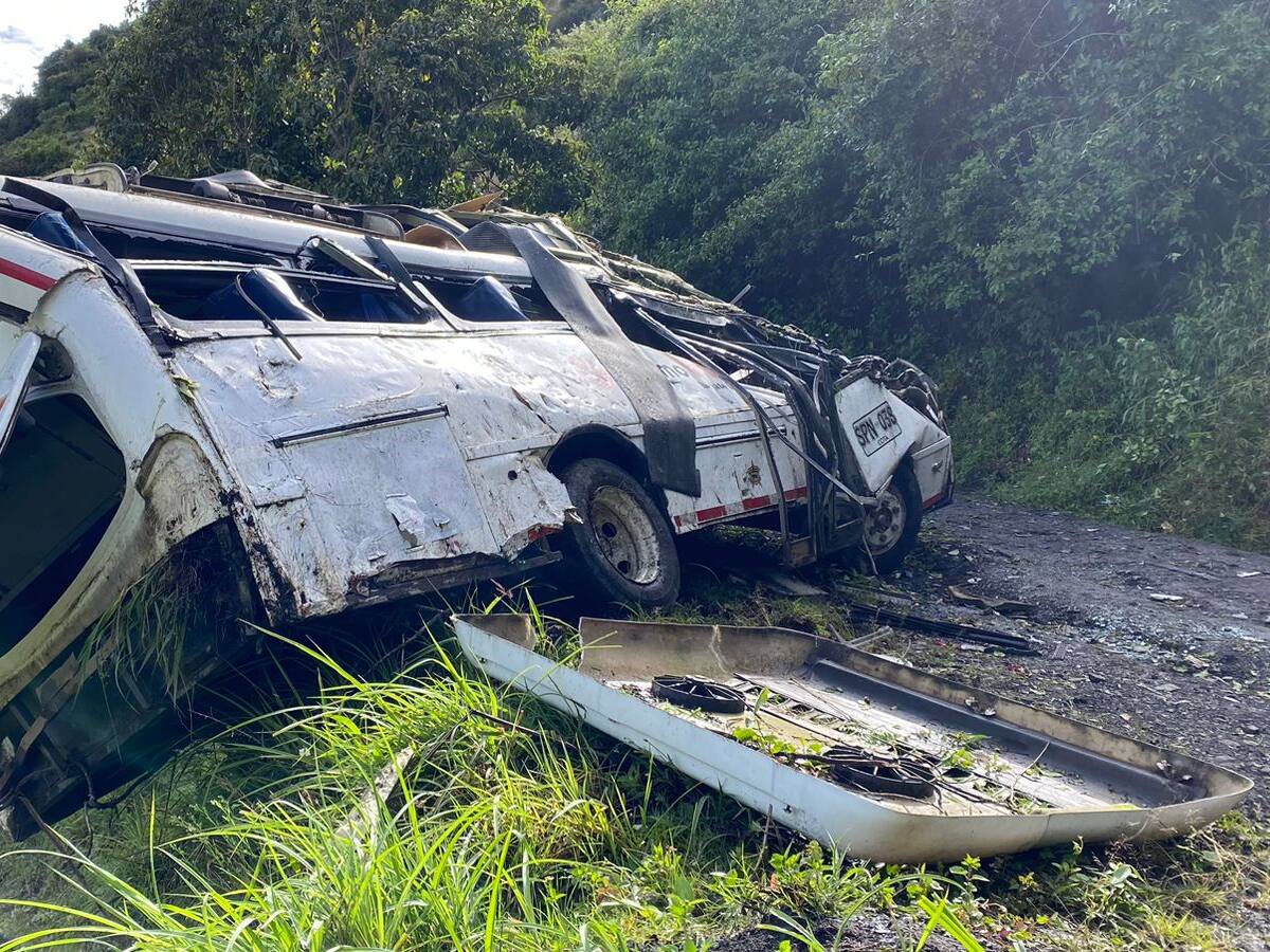 Boyacá: accidente de ruta escolar en Guacamayas dejó dos niños muertos y cinco heridos
