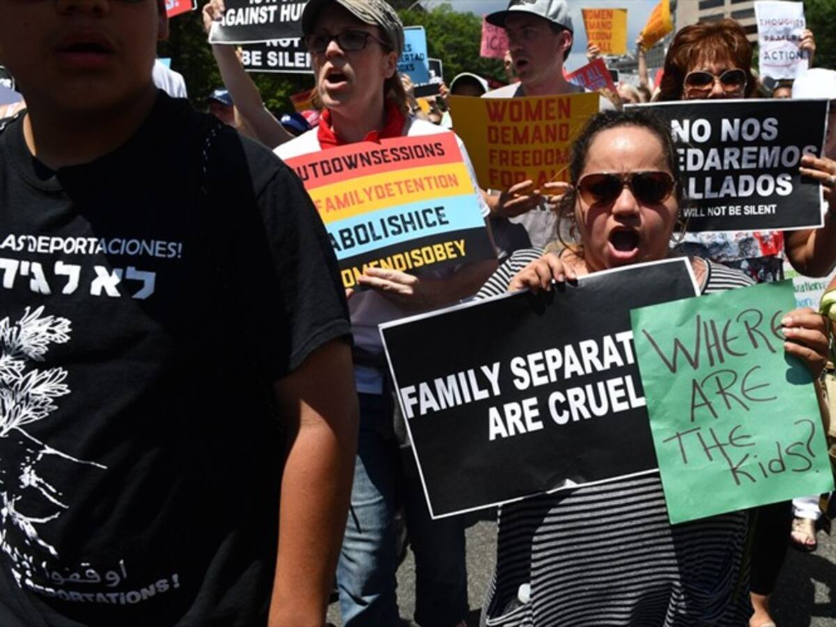 Abuelas que viajan por EE.UU. en contra de la separación de niños de padres inmigrantes