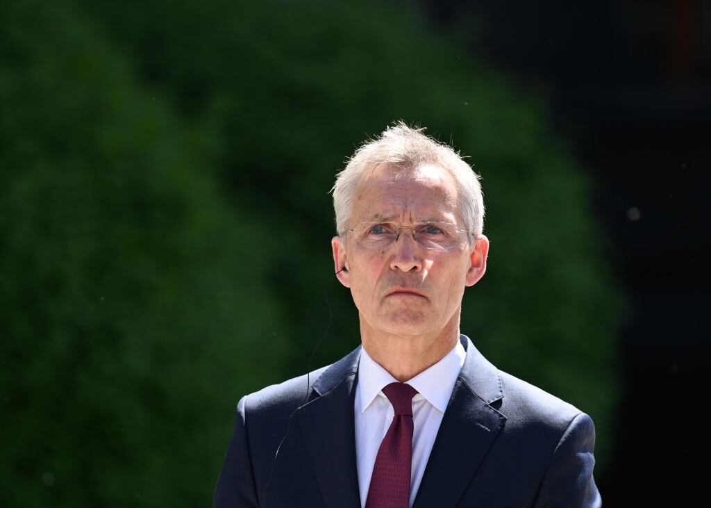 Jens Stoltenberg. (Photo by STR/NurPhoto via Getty Images)
