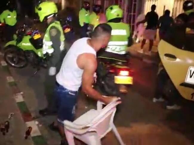 La Policía interveno 240 rumbas en vías públicas, durante el fin de semana. Foto: Cortesía