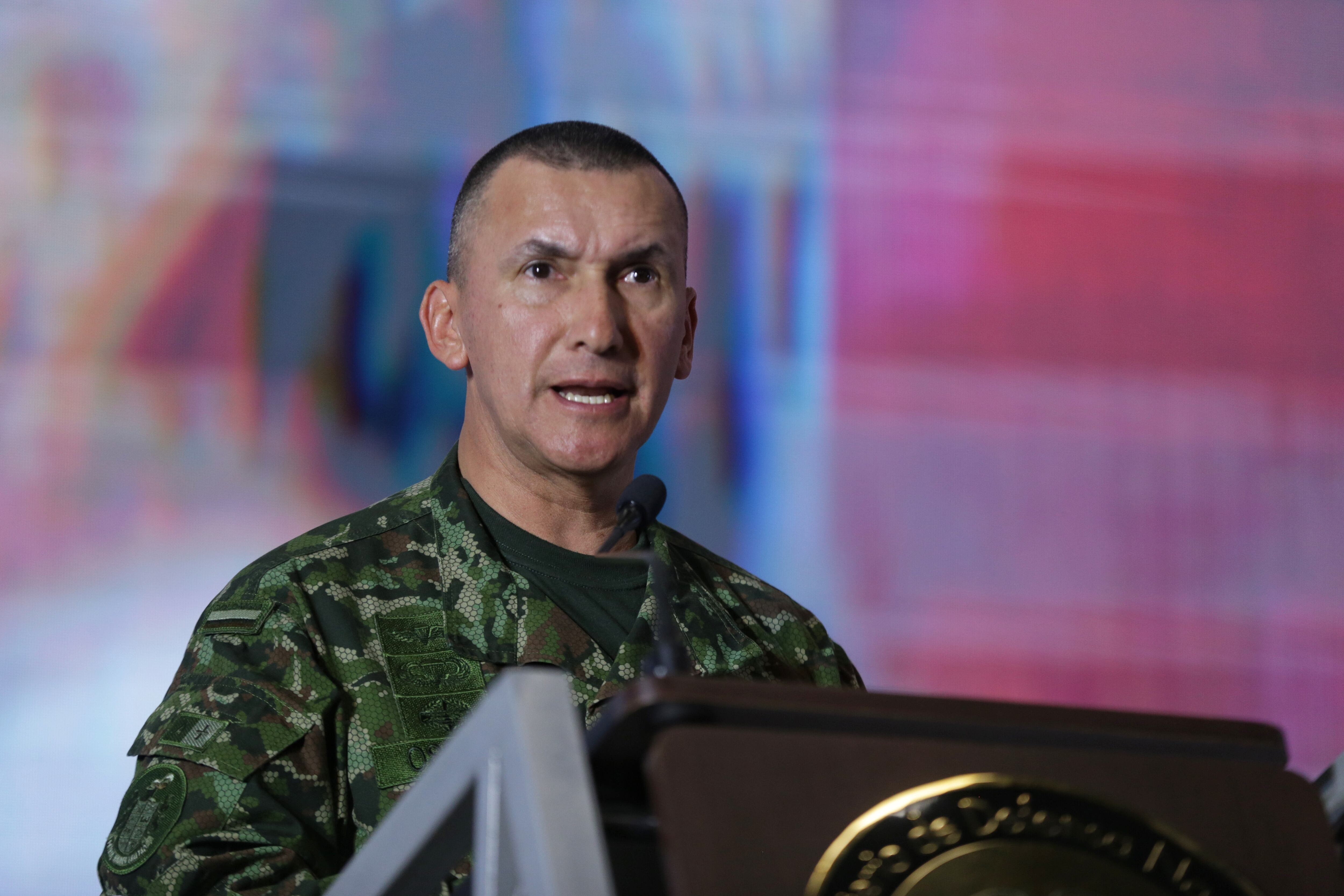 General Luis Mauricio Ospina Gutiérrez Comandante del Ejército Nacional. Foto: Colprensa.
