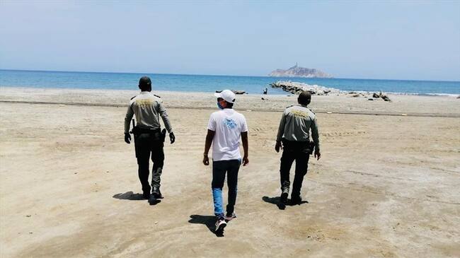 Por fraude en reservas cambian protocolos para ingresar a playas en Santa Marta . Foto: Colprensa