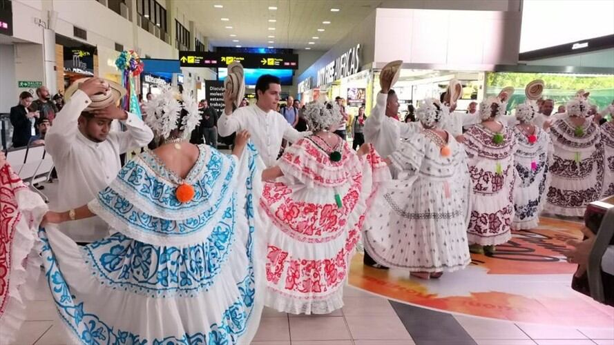 Celebración de los 500 años de historia de ciudad de Panamá. Foto: @tocumenaero/ Twitter