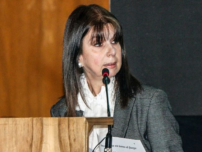 María Victoria Calle Correa, presidenta de la Corte Constitucional. Foto: Colprensa/Diego Pineda