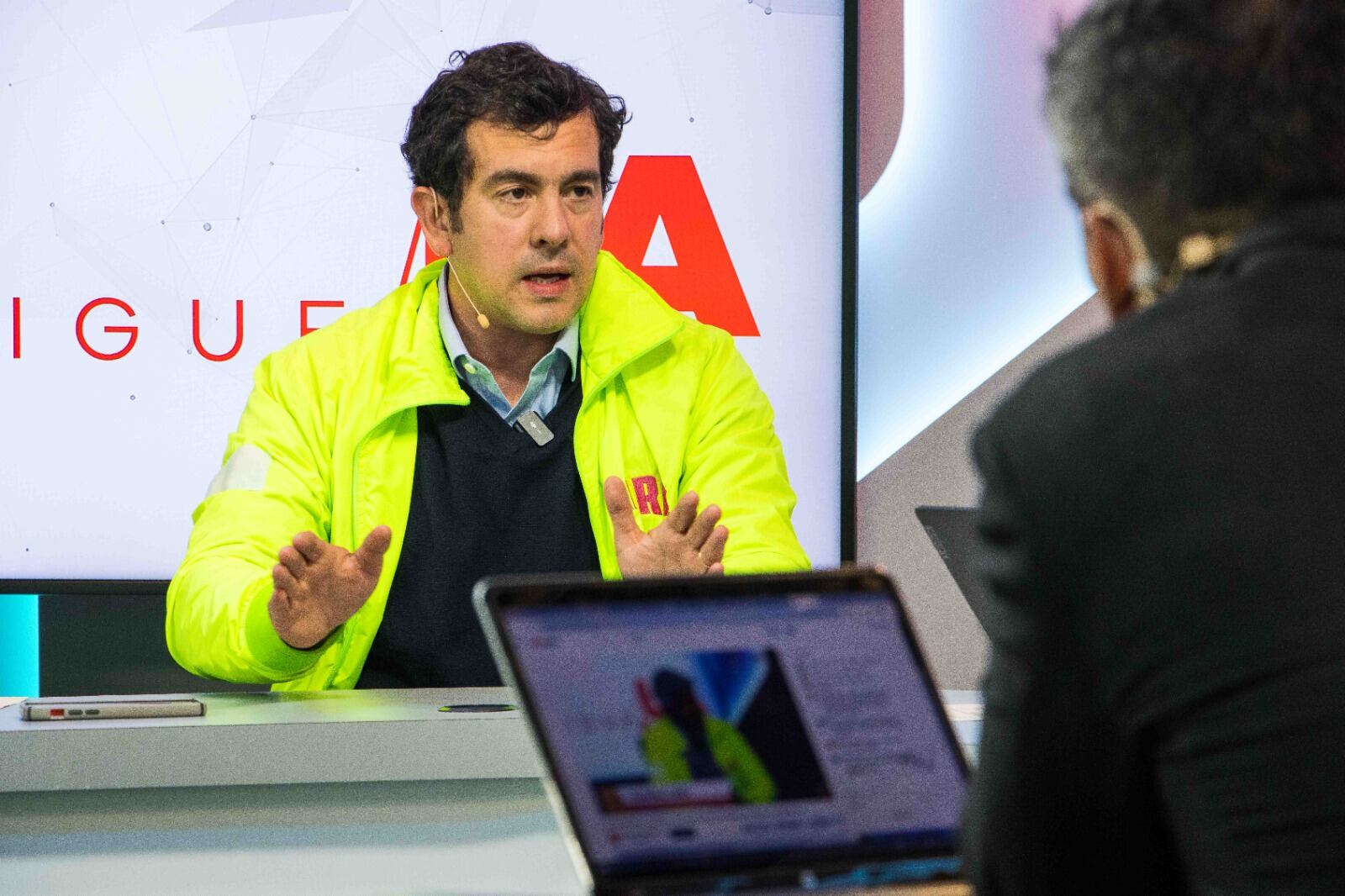 Rodrigo Lara, candidato a la Alcaldía de Bogotá. Foto:  W Radio.