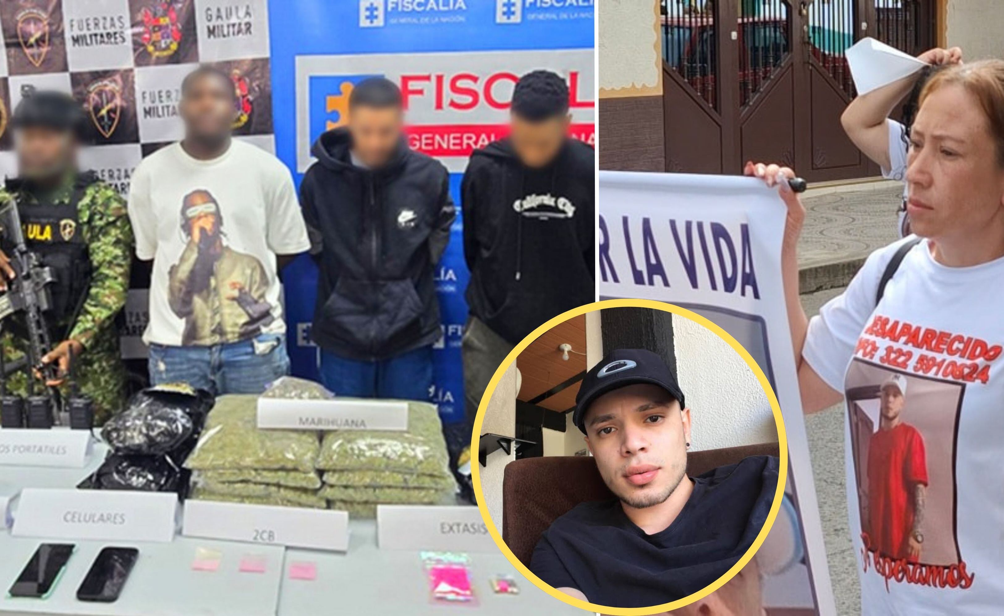 Juan Camilo Castaño, desaparecido; investigados por su desaparición (foto suministrada)