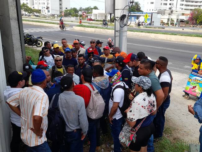 Foto: Protesta en Ecopetrol/ Cortesía