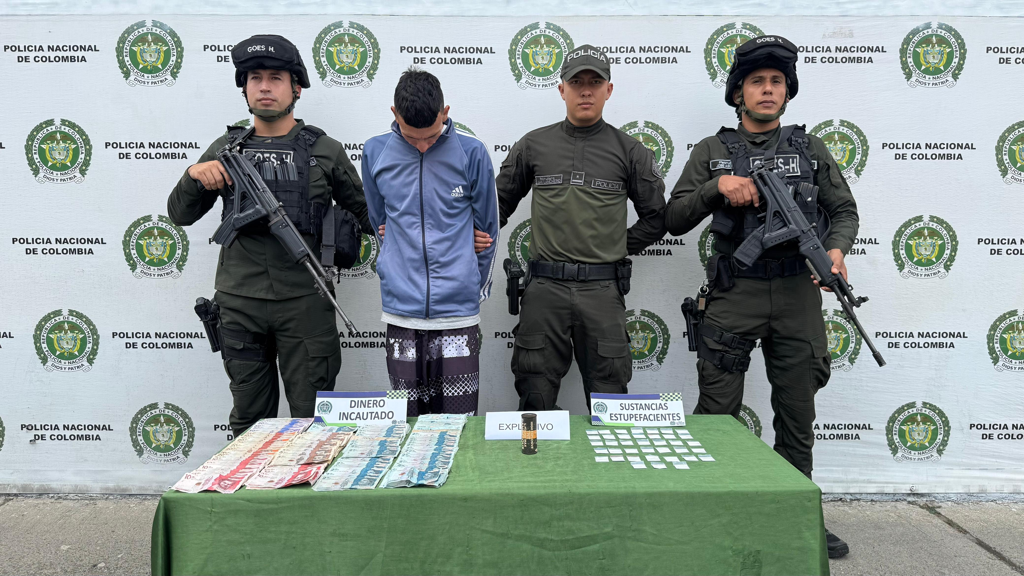 Alias “Papas” sería uno de los principales implicados en los hechos violentos registrados en las últimas semanas en la ciudad. Foto: Policía.