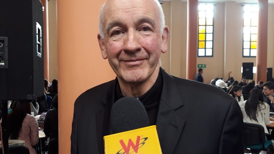 Monseñor Luis Augusto Castro dijo que es hora de que el Eln brinde soluciones prácticas y no se pierdan en discursos teóricos. Foto: Jorge Herrera (W Radio)