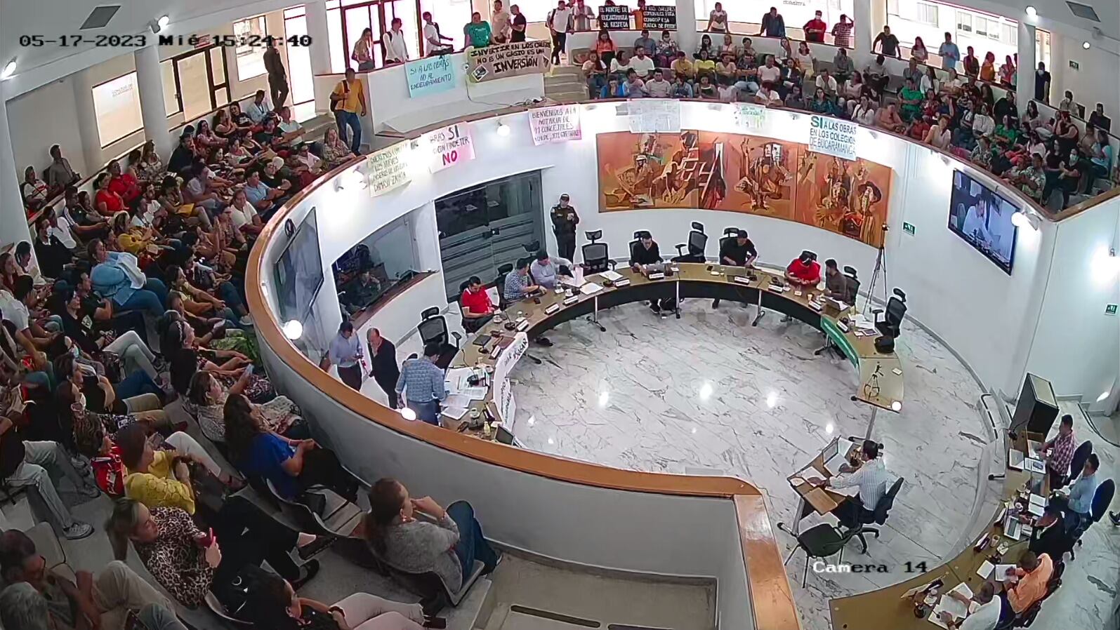 Concejo de Bucaramanga. /Foto: Suministrada