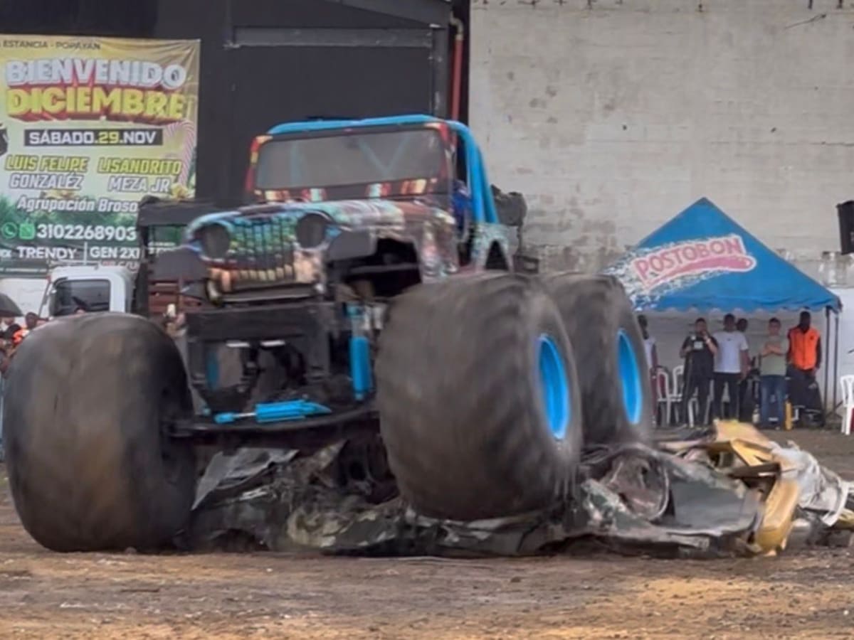 VIDEO | Monster Truck Popayán: vehículo pierde control y deja muertos y más de 30 heridos