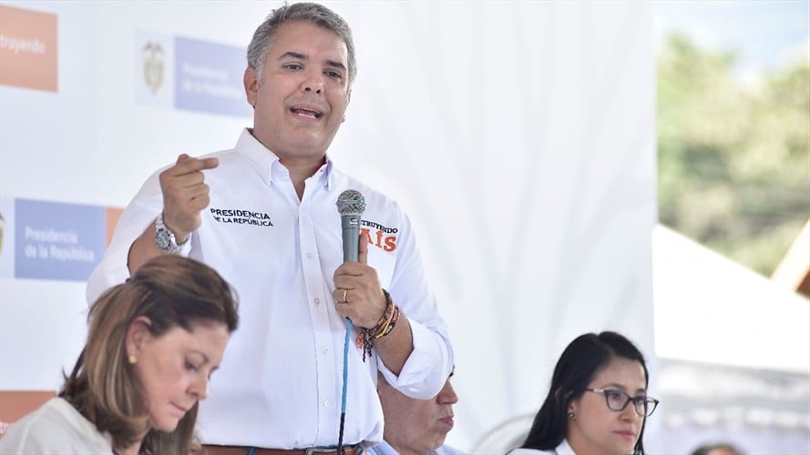 Iván Duque. Foto: Presidencia