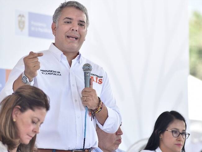 Iván Duque. Foto: Presidencia