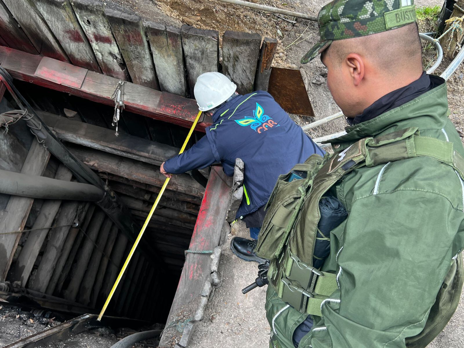 Mina tipo socavón en Lenguazaque. Foto: Suministrada