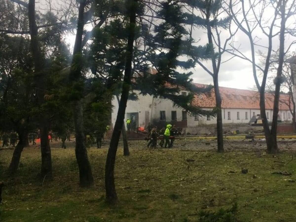 Reacciones de rechazo al atentado en Escuela de Cadetes de la Policía se toman las redes
