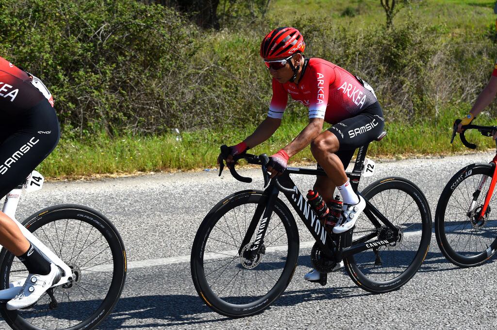 KUSADASI, TURKEY - APRIL 10: Nairo Alexander Quintana Rojas del equipo Team Arkéa - Samsic(Photo by Dario Belingheri/Getty Images)