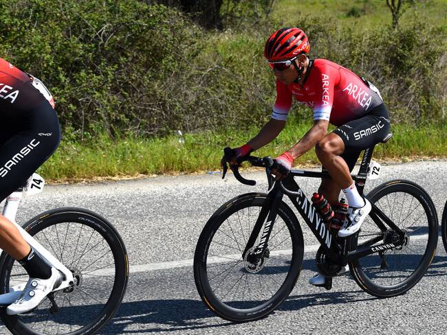 KUSADASI, TURKEY - APRIL 10: Nairo Alexander Quintana Rojas del equipo Team Arkéa - Samsic(Photo by Dario Belingheri/Getty Images)