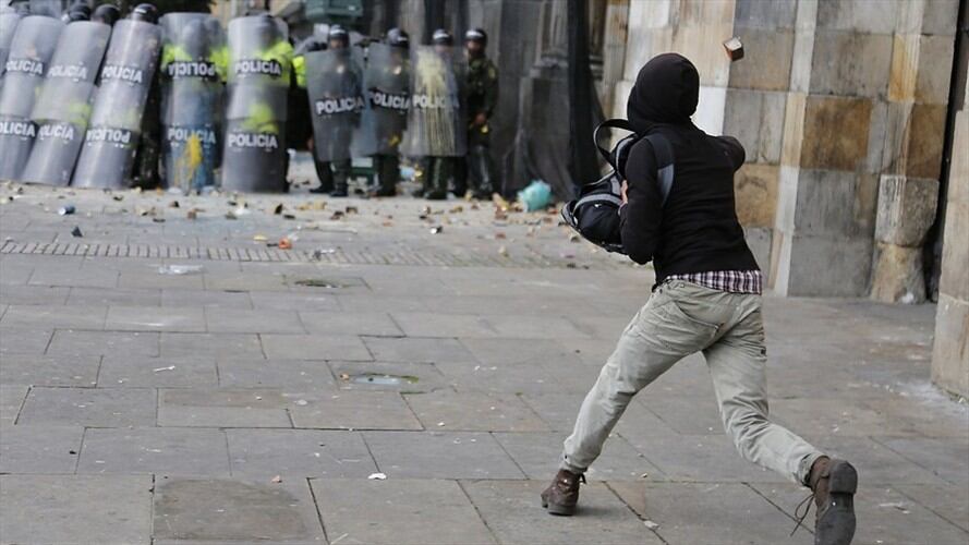 35 personas fueron judicializadas en medio del Paro Nacional. Foto: Colprensa