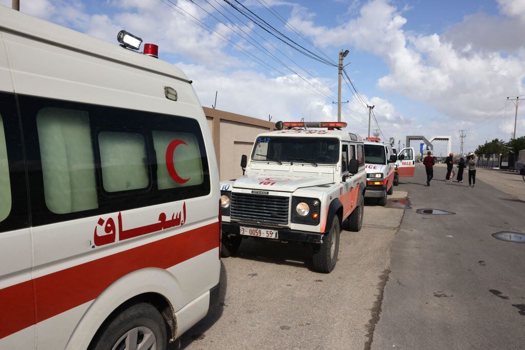 Imagen de referencia del hospital Al Shifa de Gaza. Foto: Getty Images.