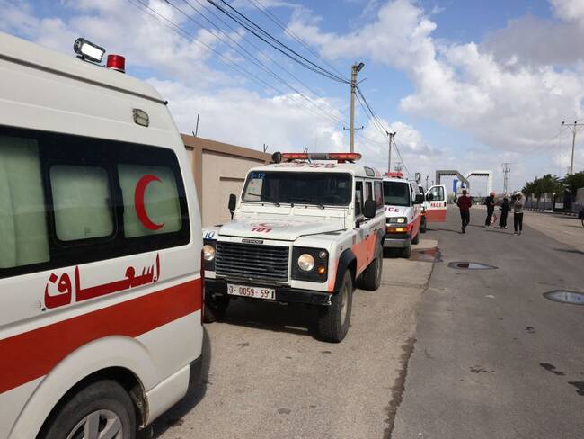 Imagen de referencia del hospital Al Shifa de Gaza. Foto: Getty Images.