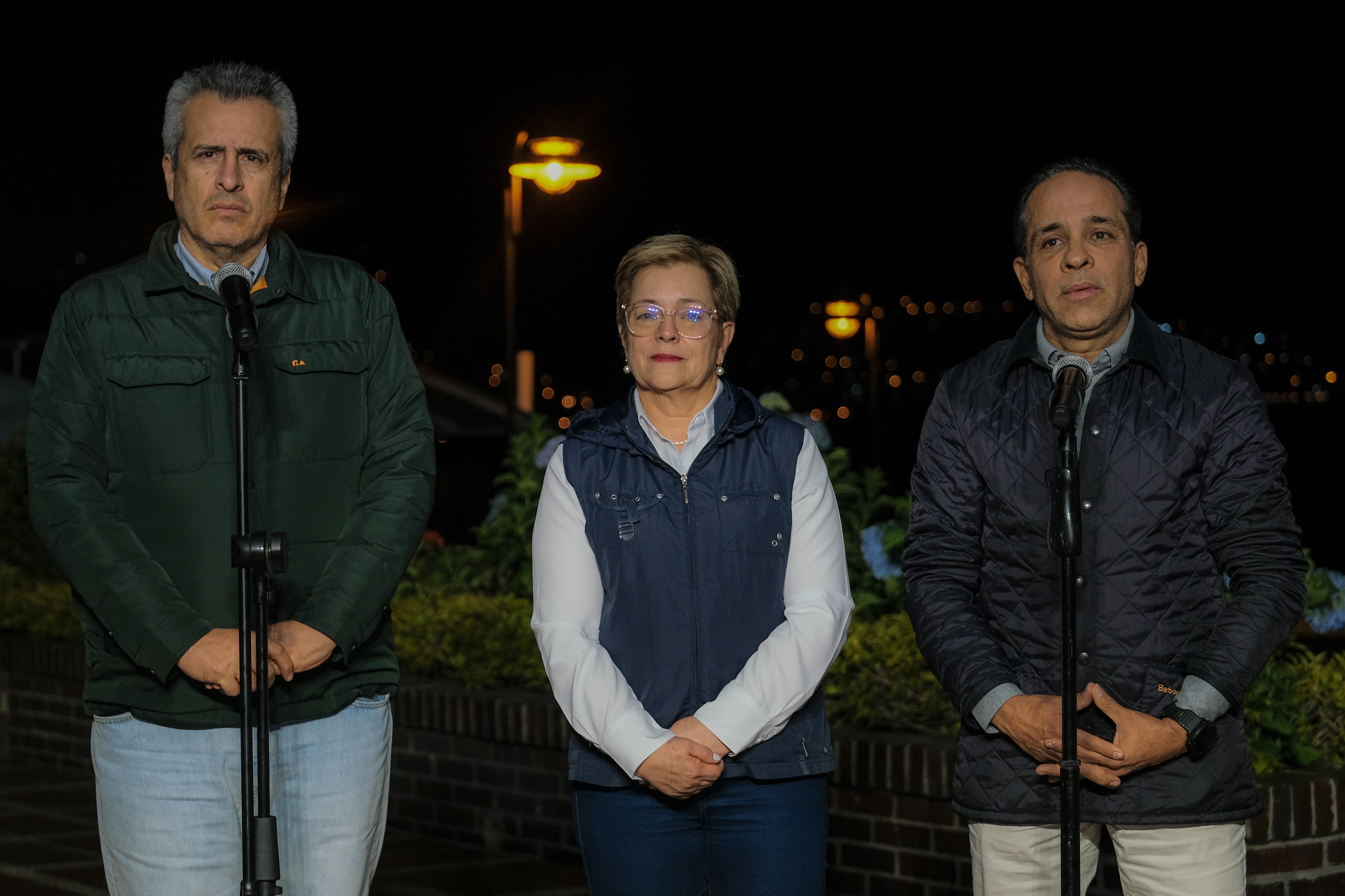 Declaración de ministros. Andrea Puentes - Presidencia de la República