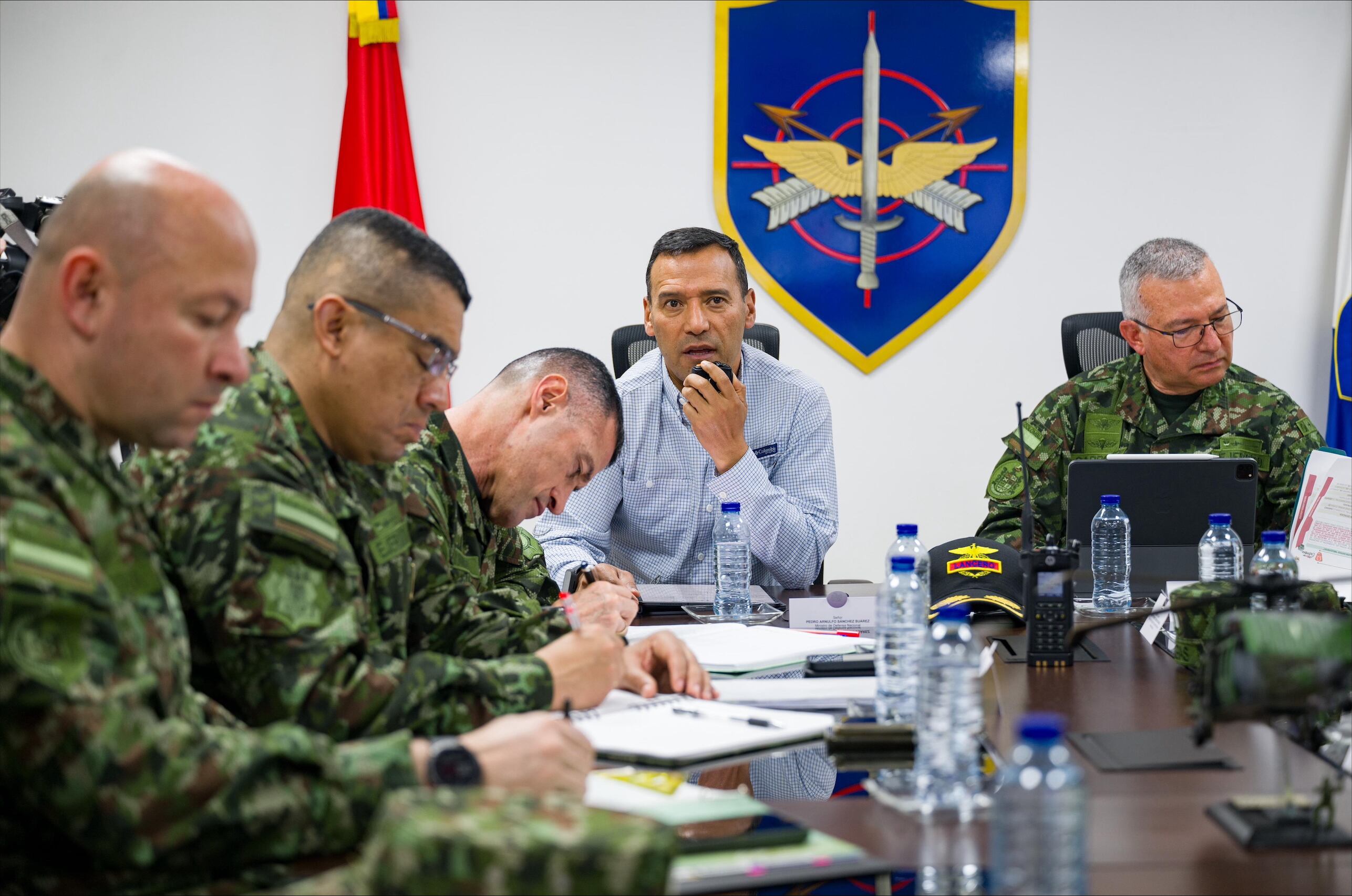 Ministro de Defensa, Pedro Sánchez. Foto: cortesía Ministerio de Defensa.