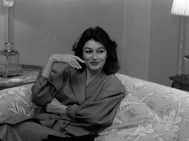Anouk Aimée. (Photo by Tony Palmieri/Sonia Moskowitz/WWD/Penske Media via Getty Images)