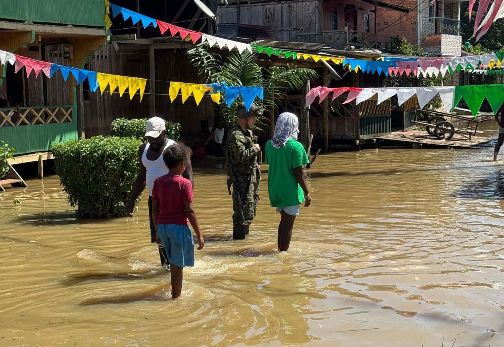 “Son 7.000 familias afectadas”: alcalde de Alto Baudó tras emergencia por lluvias en Chocó