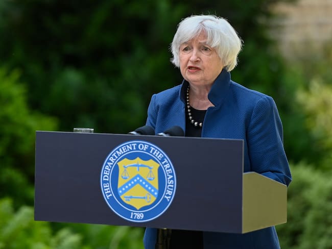Janet Yellen. (Photo by Ina Fassbender / AFP) (Photo by INA FASSBENDER/AFP via Getty Images)