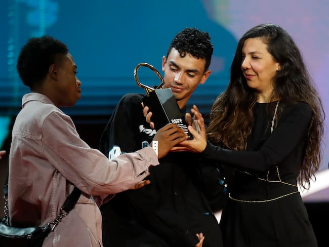 Directora y guionista colombiana Laura Mora. Foto: EFE.