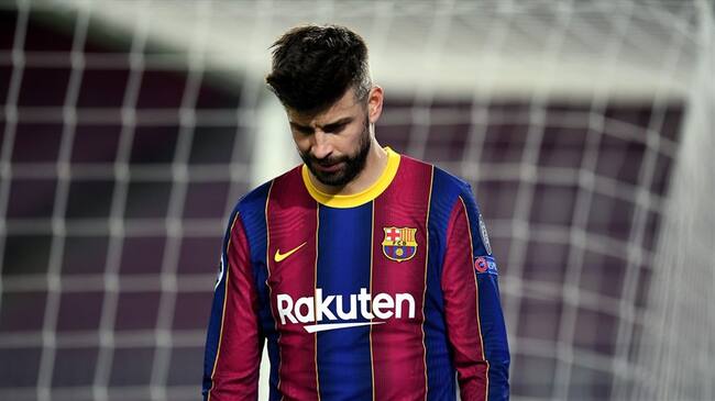 Los memes de Pique llueven en redes sociales tras la goleada del PSG al Barcelona. Foto: David Ramos/Getty Images