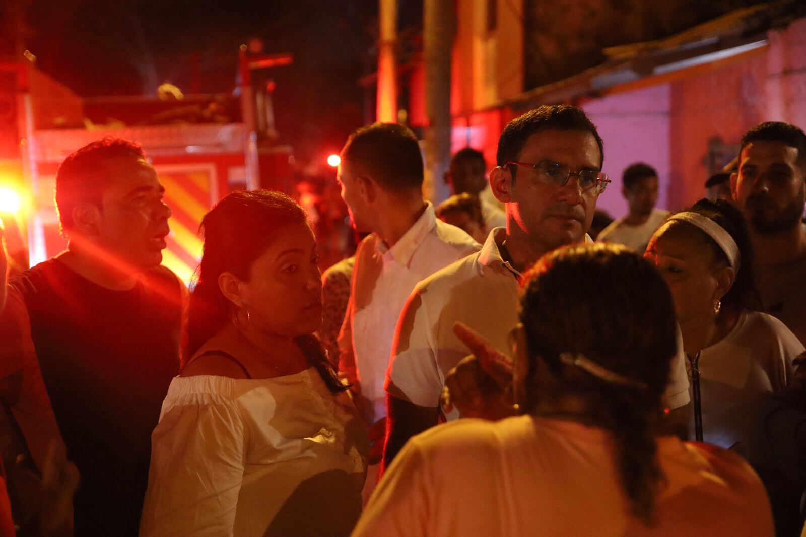 Incendio en Montería. Foto: Alcaldía de Montería