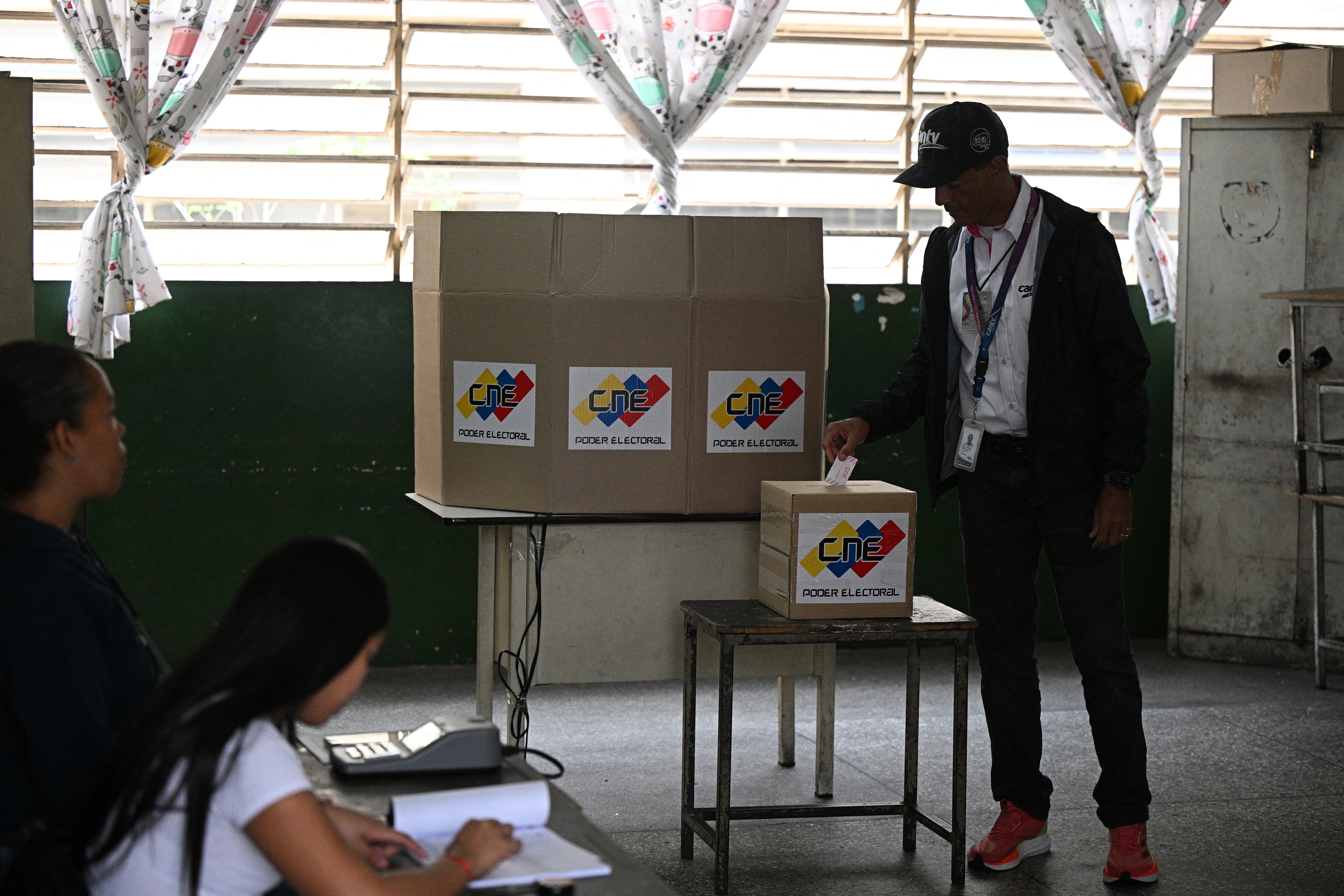 Elecciones 25 de mayo en Venezuela. Foto: FEDERICO PARRA/AFP via Getty Images.