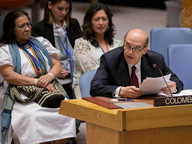 Ministro de Relaciones Exteriores, Álvaro Leyva. Foto: Cortesía Cancillería.