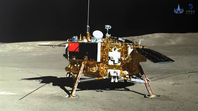 La semilla era transportada por la sonda china, Chang'e-4, que aterrizó en el satélite el mes pasado.. Foto: Getty Images