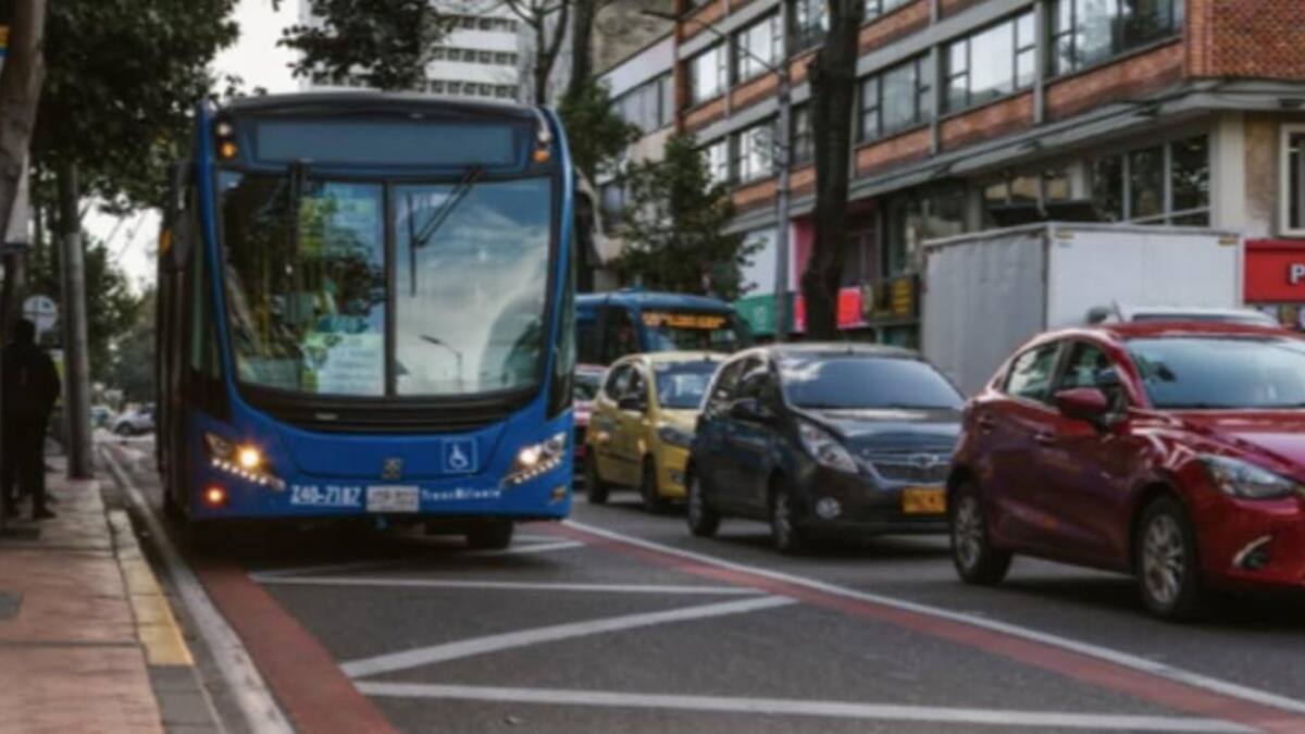 ¿Dónde estarán ubicadas las cámaras para controlar invasión de los carriles preferenciales en Bogotá?