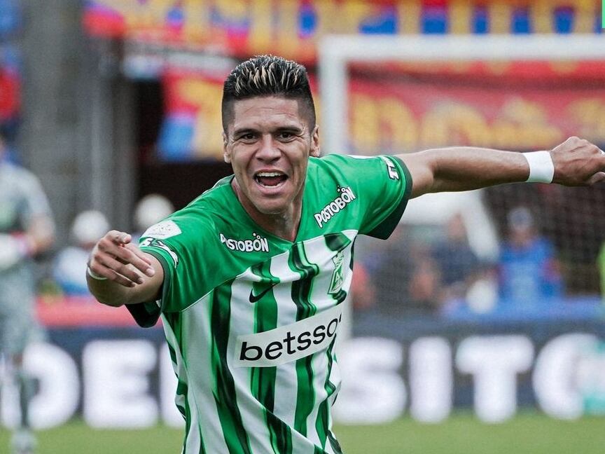 Sebastián Guzmán, volante de Atlético Nacional / @nacionaloficial