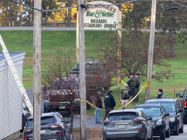 Doble tiroteo de Maine, EE.UU. Foto: Getty Images.