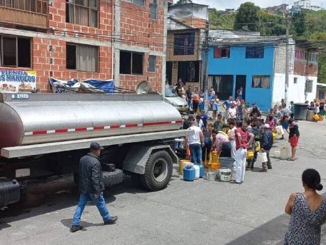 Emergencia en Villamaría, Caldas. Crédicto: Bomberos Voluntarios de Villamaría, Caldas.