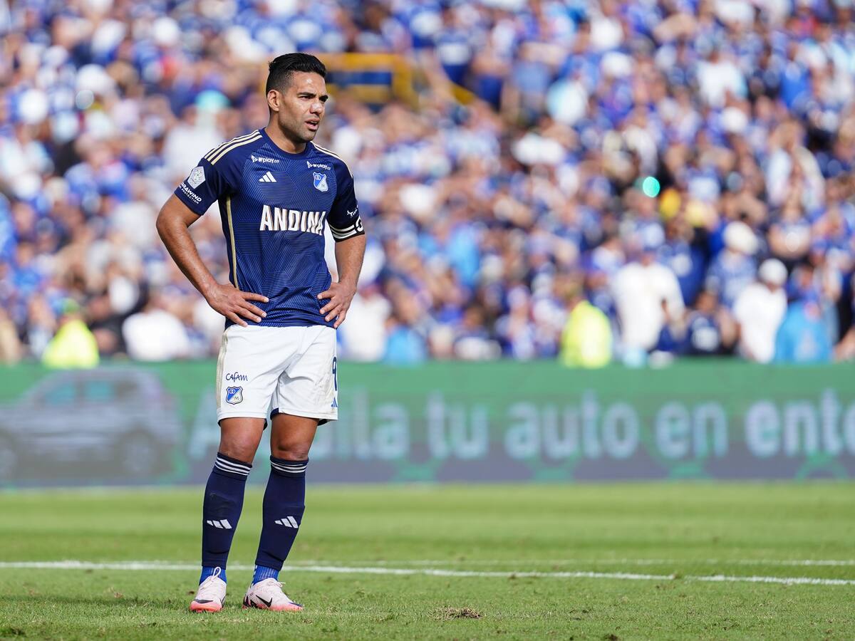 Millonarios confirmó que Radamel Falcao no continuará en el equipo: estas son las razones