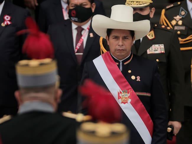 Pedro Castillo, presidente de Perú (Photo by Getty Images/Getty Images)