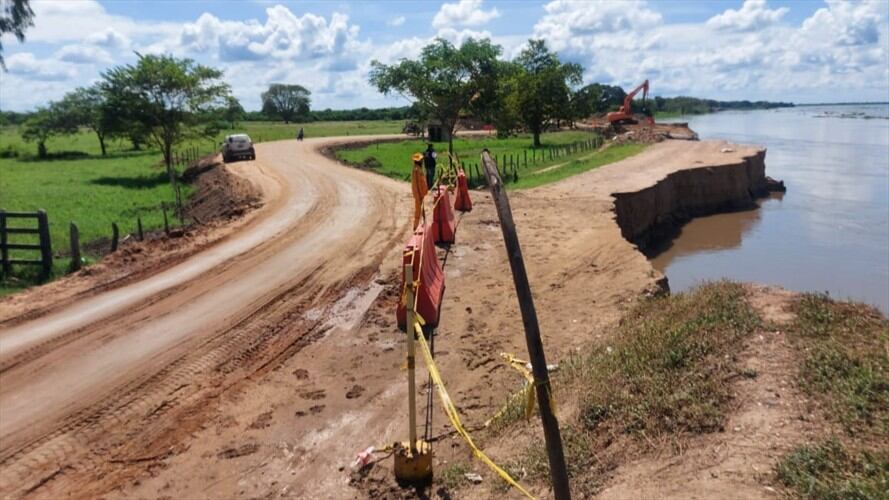 Vía Salamina – El Piñón. Foto: Invías