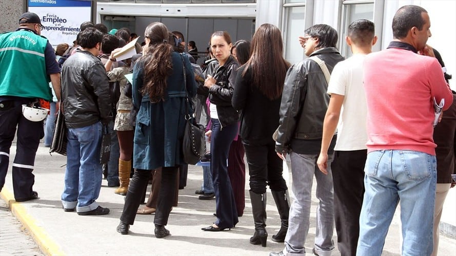 Desempleo en Colombia. Foto: Colprensa