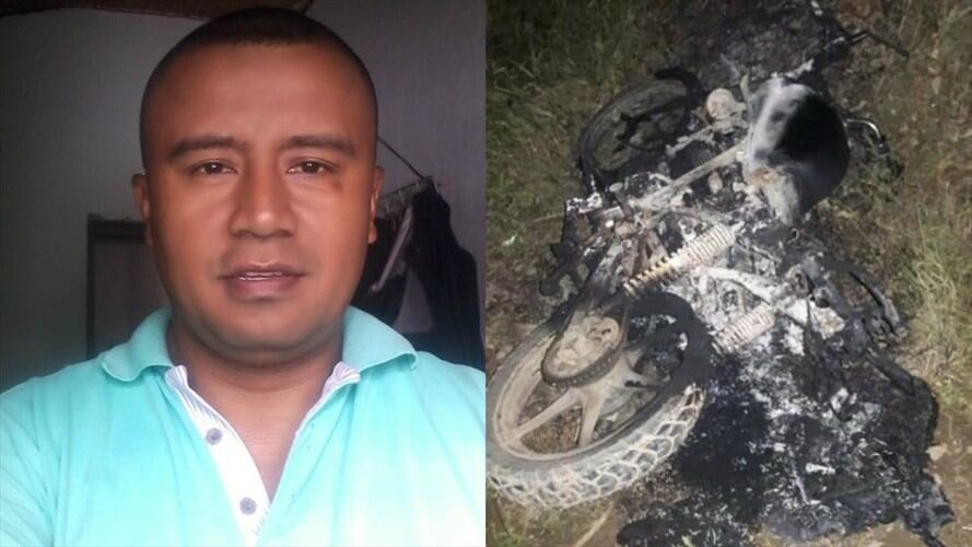 Cesar Lizardo Cerón, representante legal del Consejo Comunitario Mesetas y candidato por la Unidad de Suárez, resultó herido tras una acción en contra de su vida. Foto: Red de Derechos Humanos