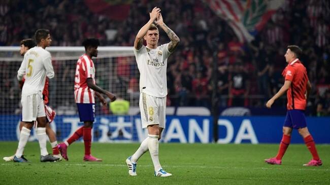 El Real Madrid empata con el Atlético de Madrid. Foto: Getty Images