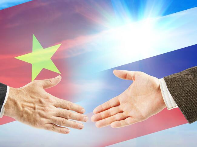 Imagen de referencia de Rusia y Vietnam, acuerdos. Foto: Getty Images